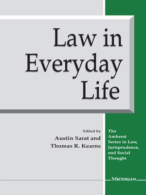 cover image of Law in Everyday Life